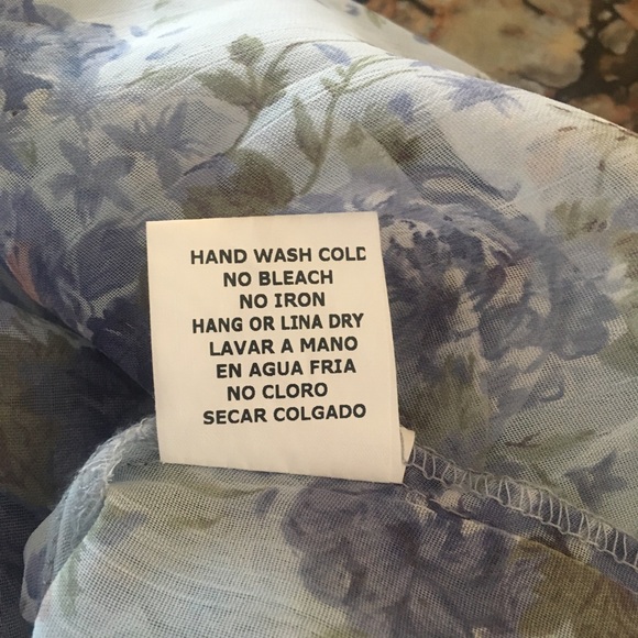 Tee bell sheer floral tank top - Picture 5 of 7